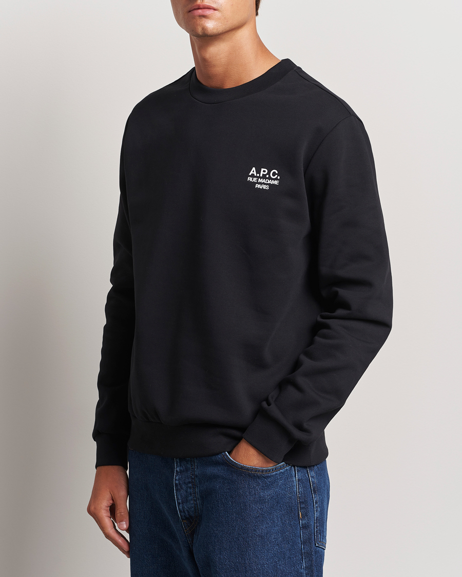 Herren | Sweatshirts | A.P.C. | Rue Madame Sweatshirt Black