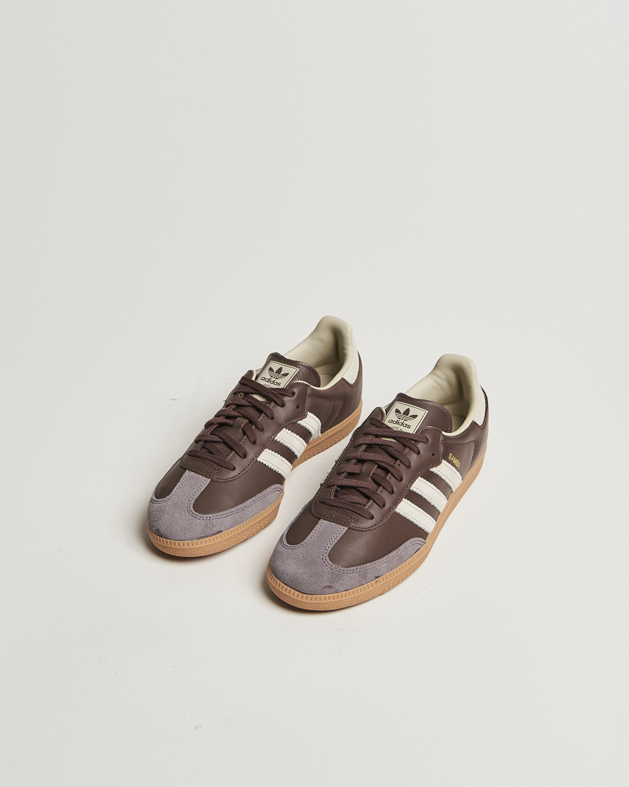 adidas Originals Samba Original Sneaker Dark Brown Beige bei Care of Carl