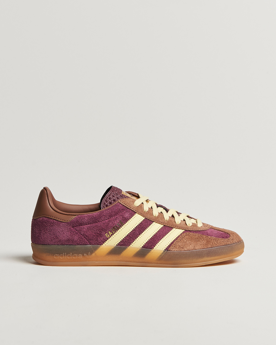 adidas Originals Gazelle Indoor Two Tone Sneaker Burgundy bei Care of Carl