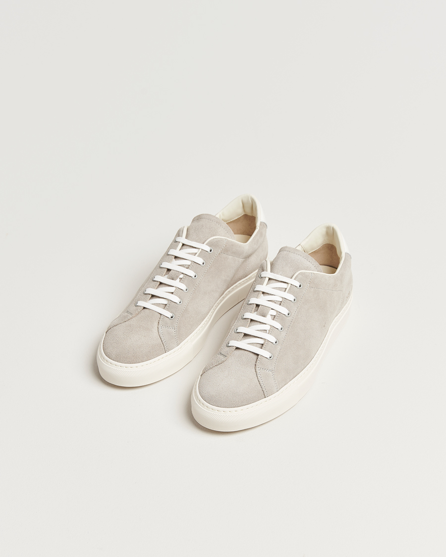 Herren |  | Common Projects | Retro Suede Sneaker Grey