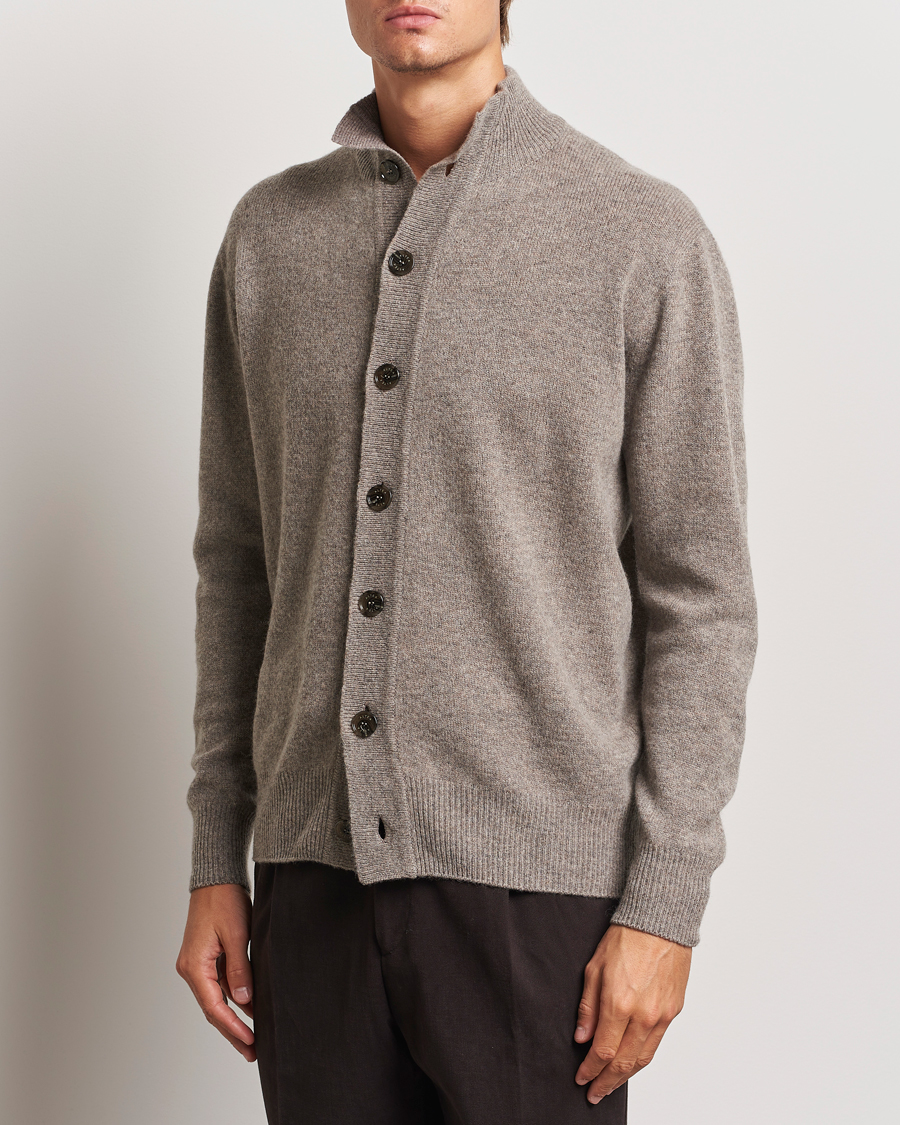 Herren |  | Altea | Shetland Cardigan Taupe