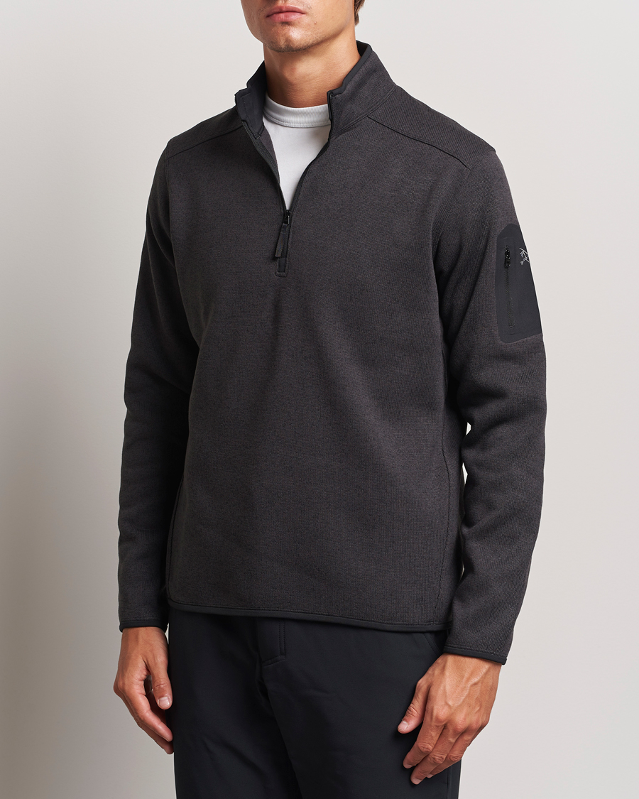 Herren | Pullover | Arc\'teryx | Covert Half Zip  Black Heather