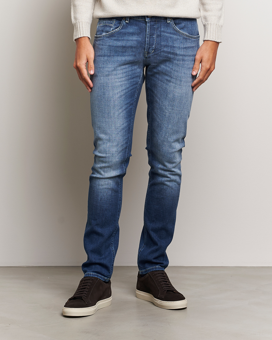 Herren | Dondup | Dondup | George Jeans Medium Blue