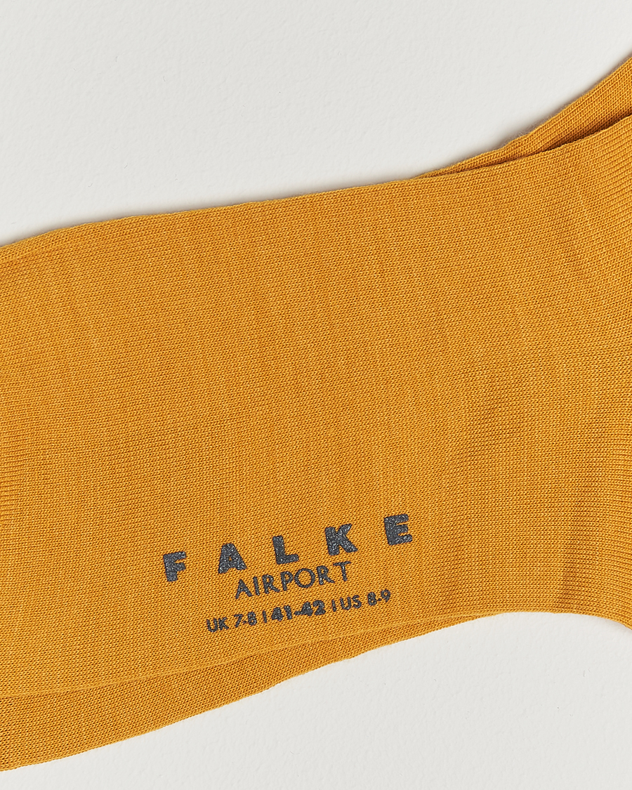 Herren |  | Falke | Airport Socks Amber Yellow