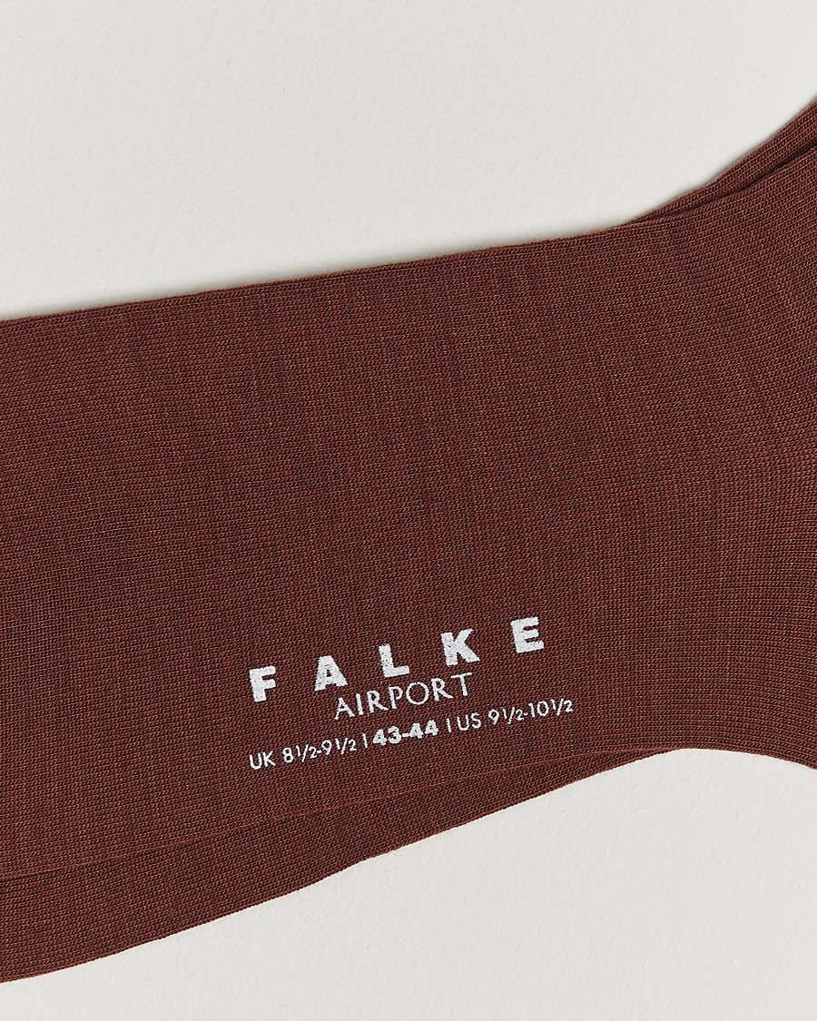 Herren |  | Falke | Airport Socks Cinnamon Brown