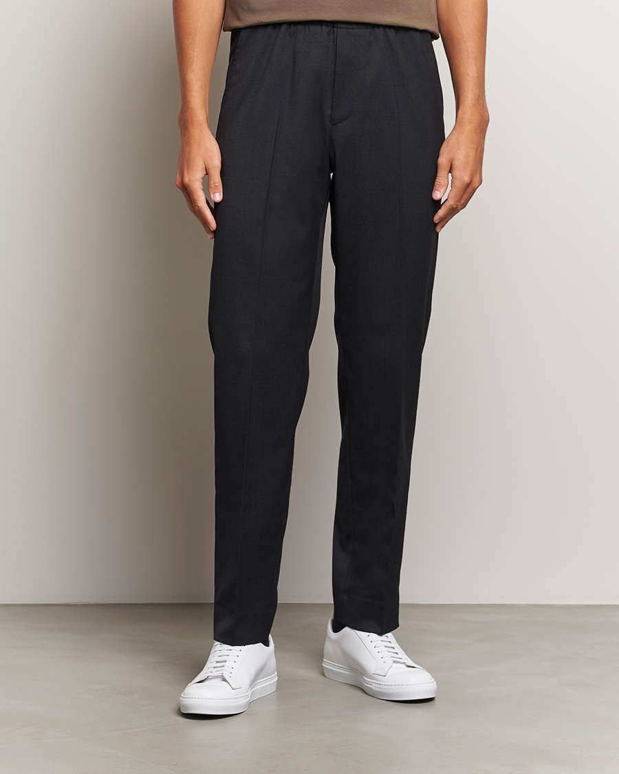 Herren |  | Filippa K | Relaxed Terry Wool Trousers Anthracite