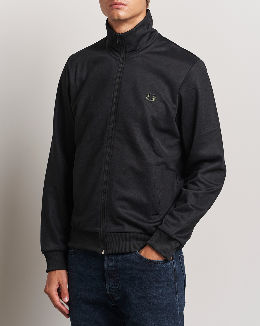 Herren | Pullover | Fred Perry | Track Jacket Black