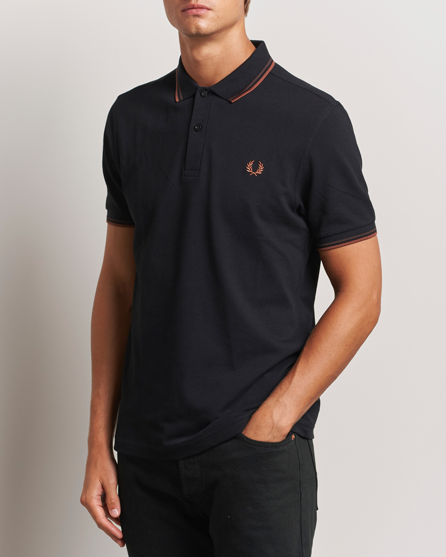 Herren |  | Fred Perry | Twin Tipped Shirt Black