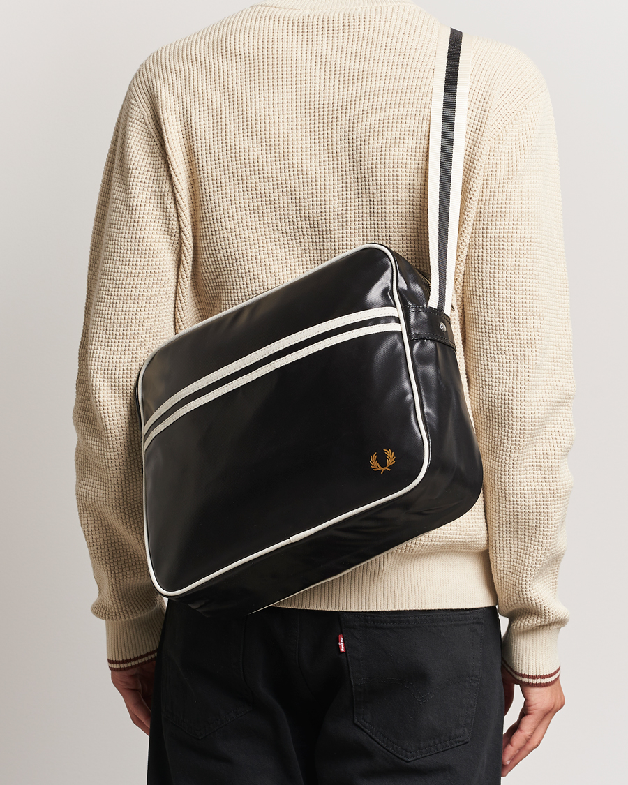 Herren |  | Fred Perry | Classic Shoulder Bag Black/Ecru