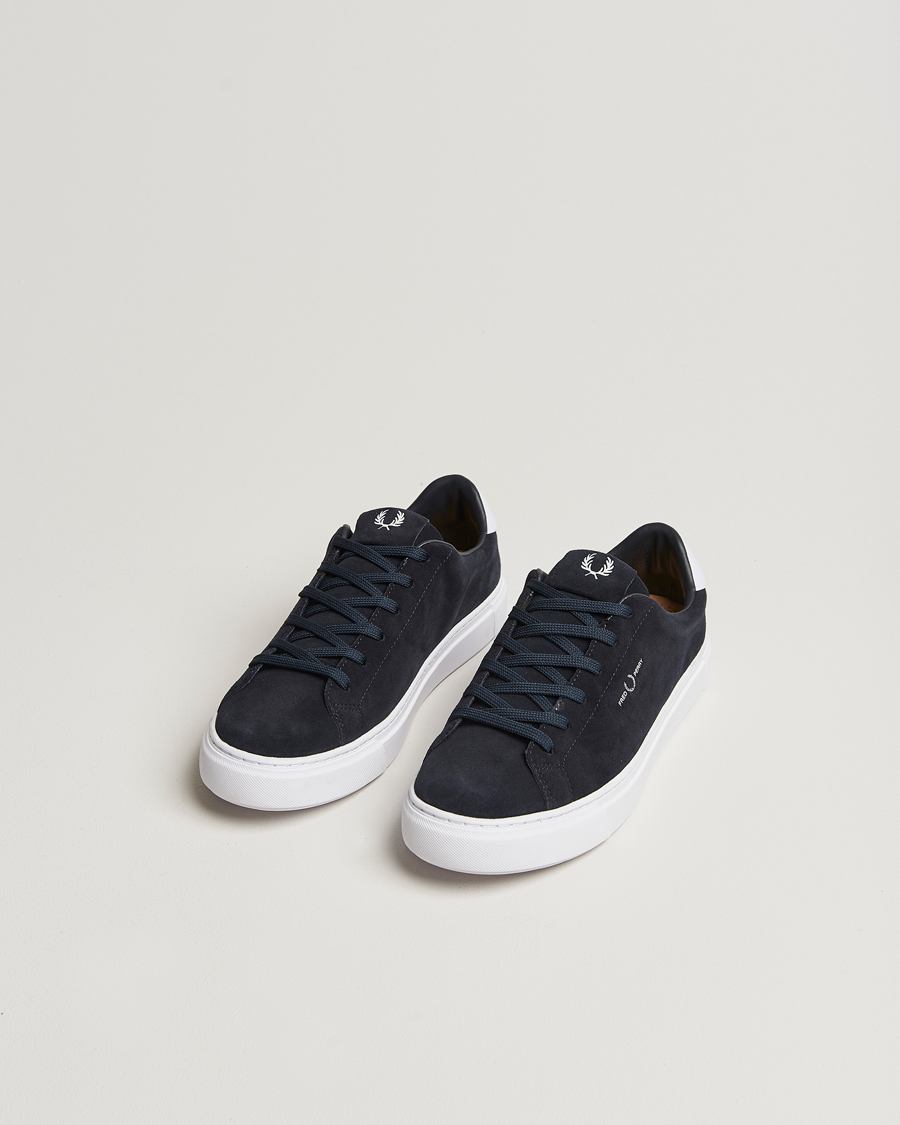 Herren | Wildlederschuhe | Fred Perry | B71 Suede Sneaker Navy