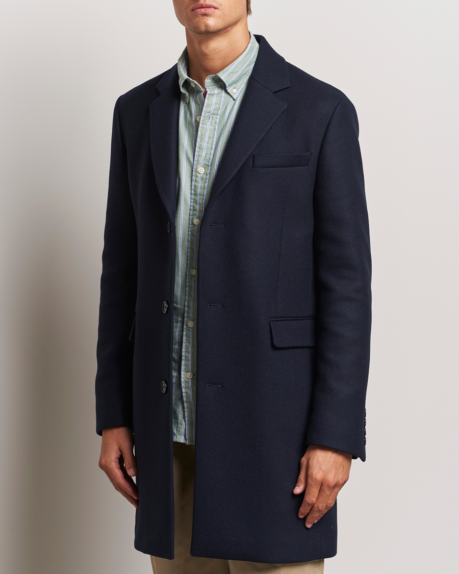 Herren |  | GANT | Classic Wool Coat Night Blue