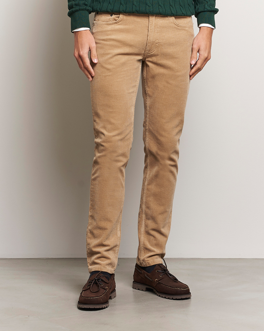 Herren |  | GANT | Cord 5-Pocket Jeans Dark Khaki