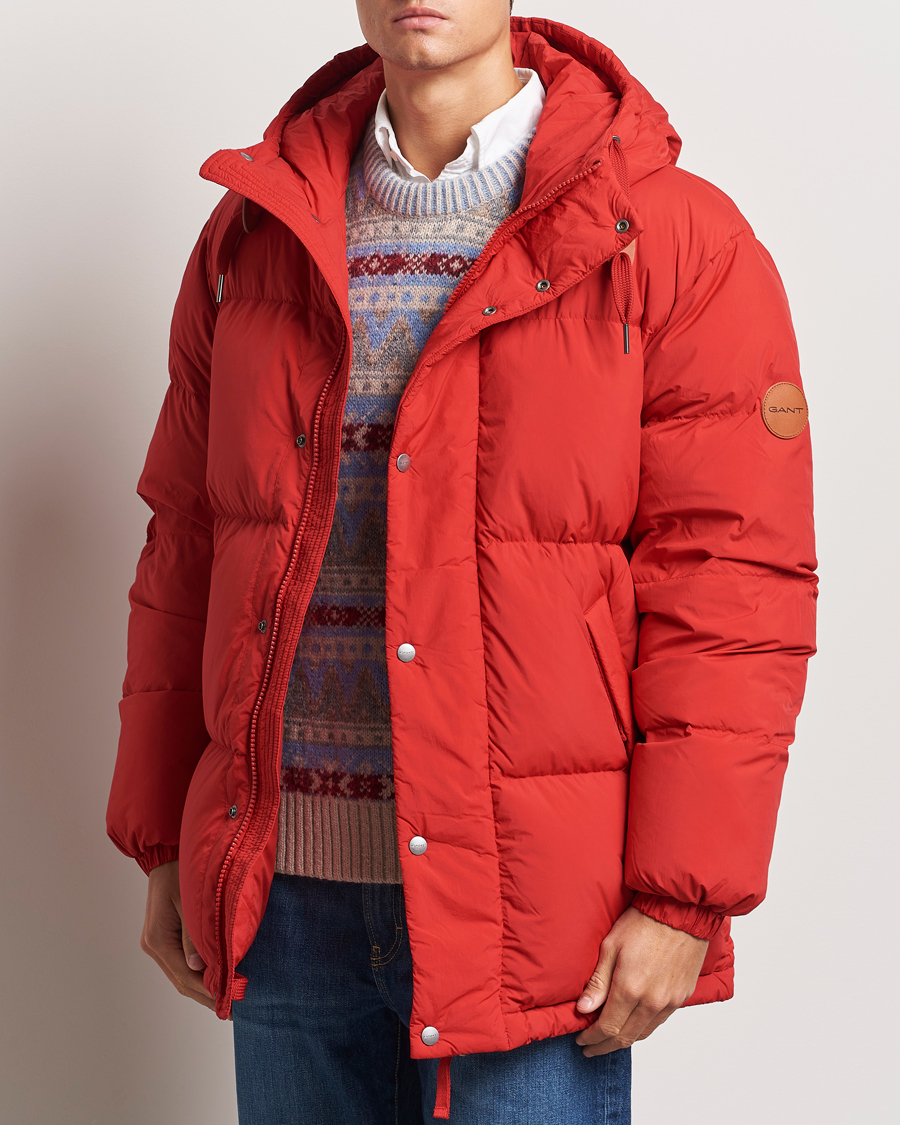 Herren |  | GANT | Expedition Down Puffer Ruby Red