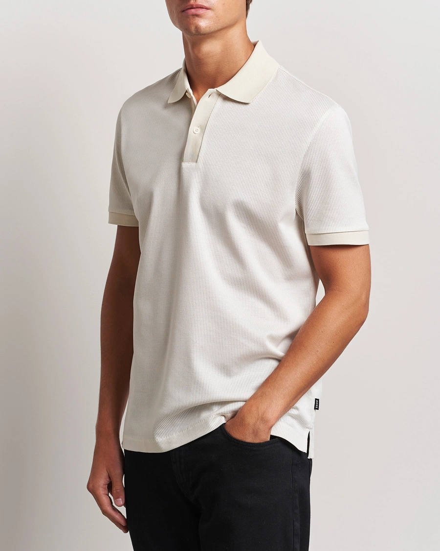 Herren | Poloshirts | BOSS BLACK | Parlay Polo Open White