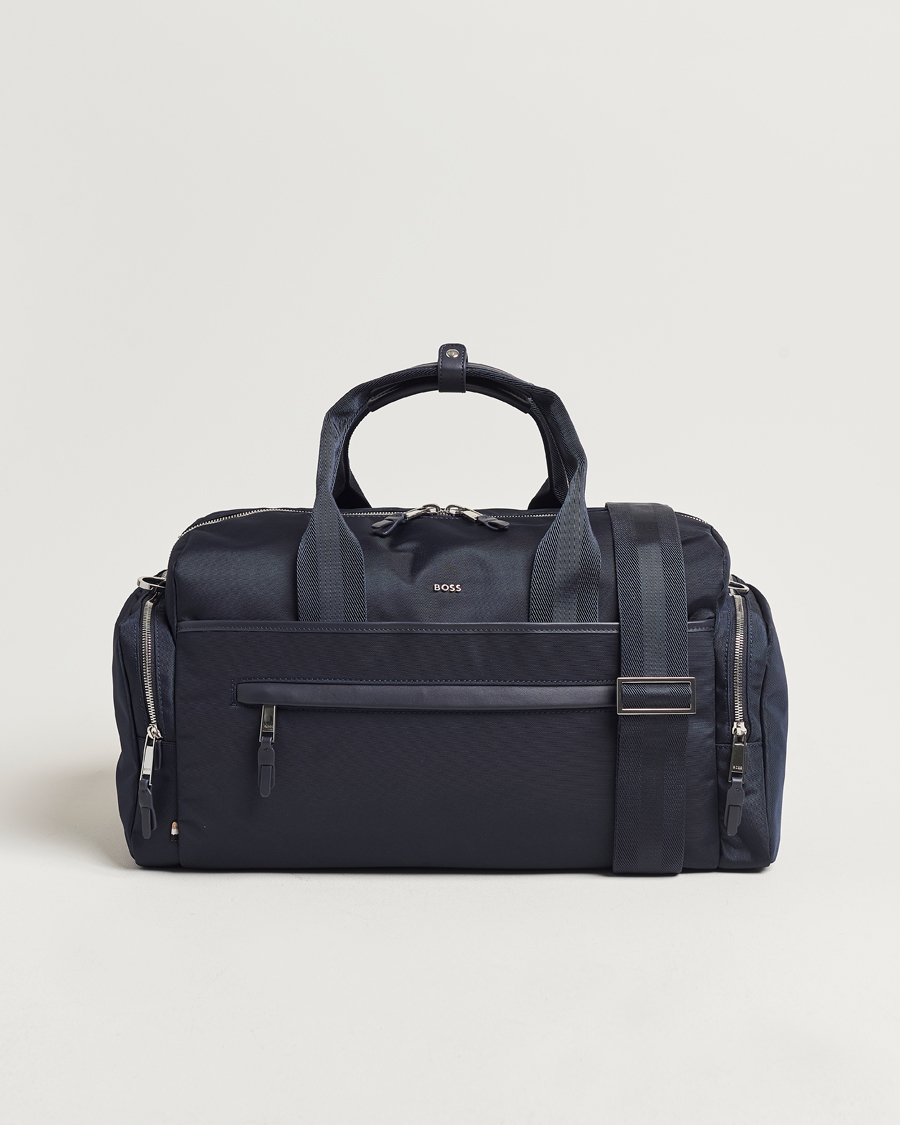 BOSS BLACK Highway Weekendbag Dark Blue