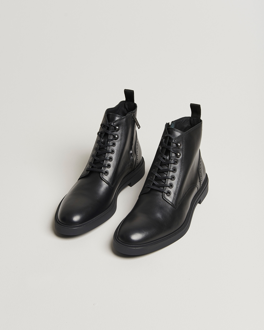 Herren | Business & Beyond | BOSS BLACK | Calev Leather Boot Black