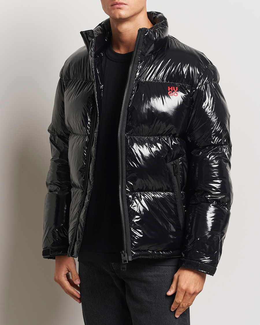 Herren |  | HUGO | Biron Glossy Down Jacket Black