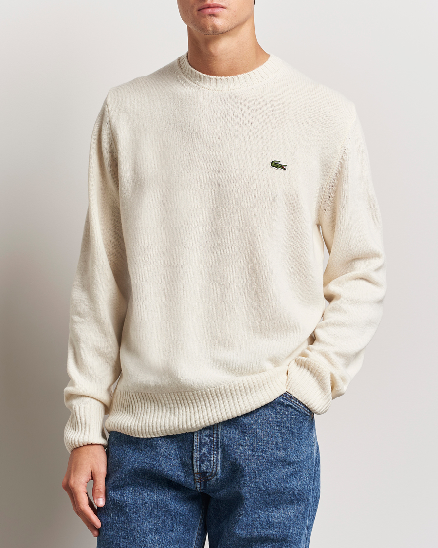 Herren |  | Lacoste | Carded Wool Crew Neck Lapland