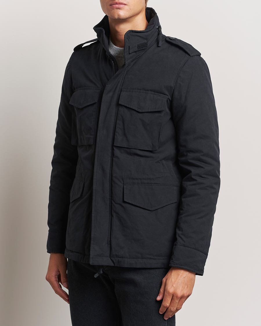 Herren |  | Aspesi | Cotton Field Jacket Midnight