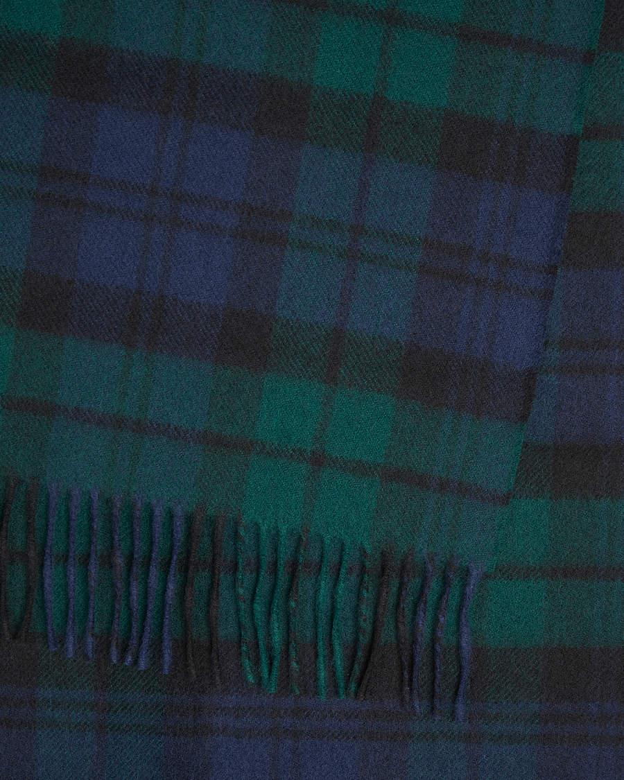 Herren |  | Gloverall | Lambswool Scarf Blackwatch