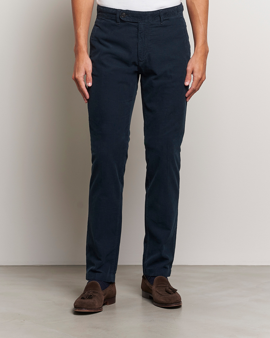 Herren |  | Massimo Alba | Baby Corduroy Trousers Navy