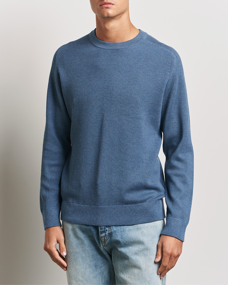 Herren |  | NN07 | Kevin Cotton Knitted Sweater Bering Sea