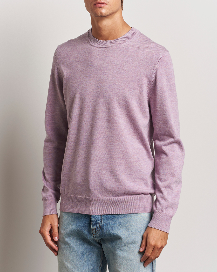 Herren |  | NN07 | Ted Merino Crew Neck Pullover Grape Shake