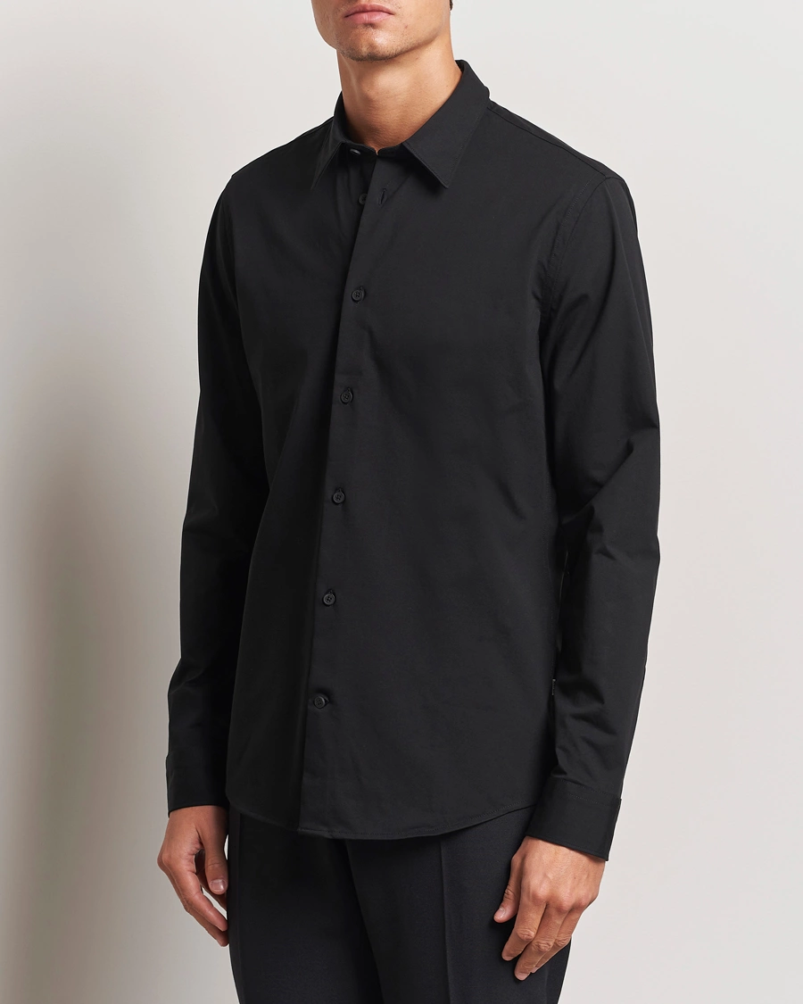 Herren |  | NN07 | Elian Mercerized Cotton Shirt Black