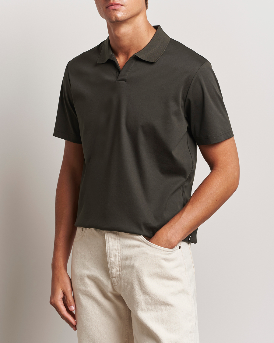 Herren |  | NN07 | Paul Mercerized Polo Dark Army