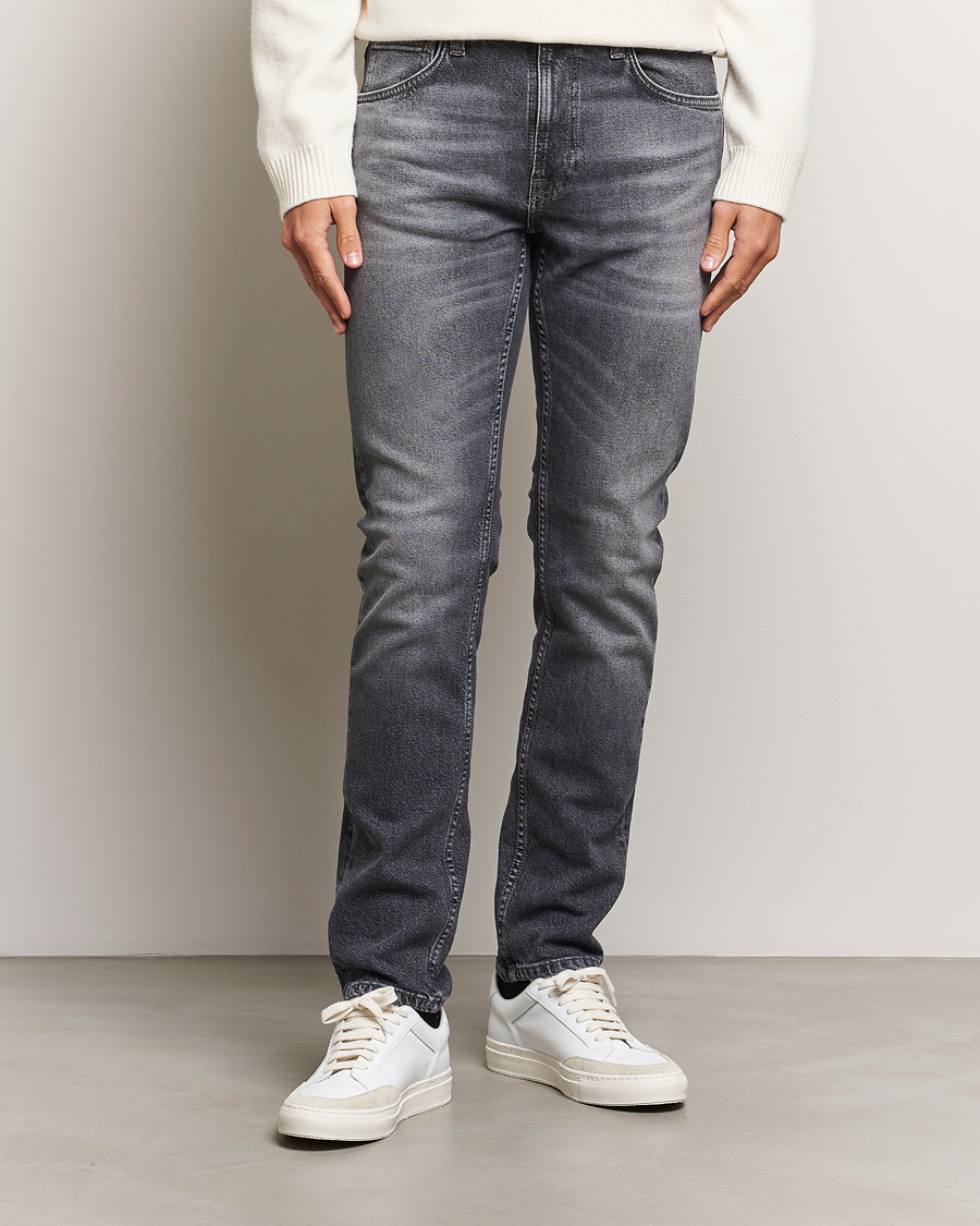 Herren | Jeans | Nudie Jeans | Lean Dean Jeans Grey Steel