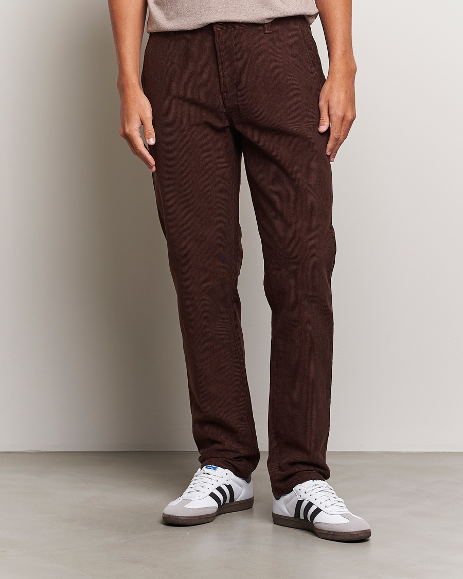 Herren | Cordhosen | Nudie Jeans | Easy Alvin Corduroy Pants Brown