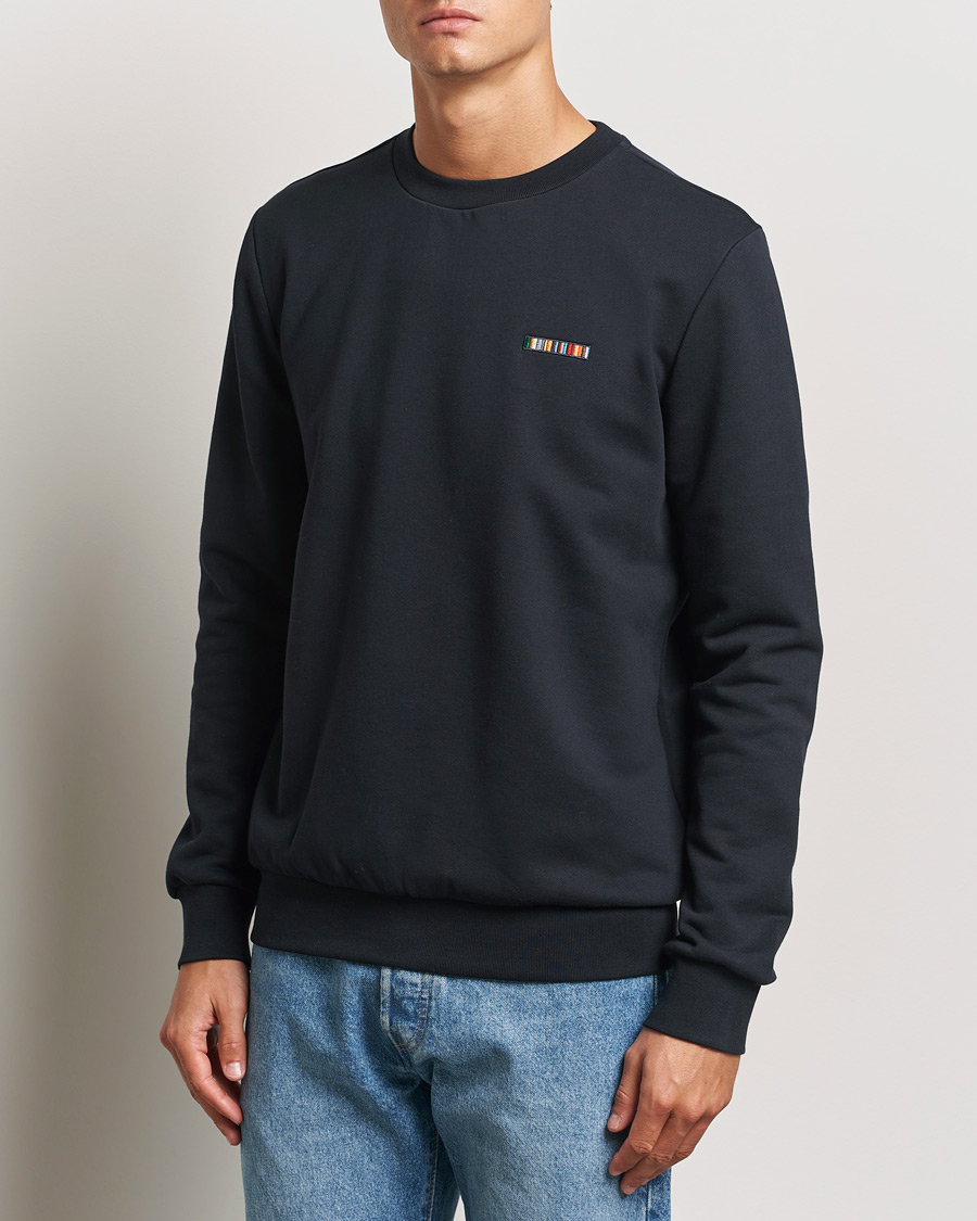 Herren |  | Paul Smith | Embroidery Crew Neck Sweatshirt Navy