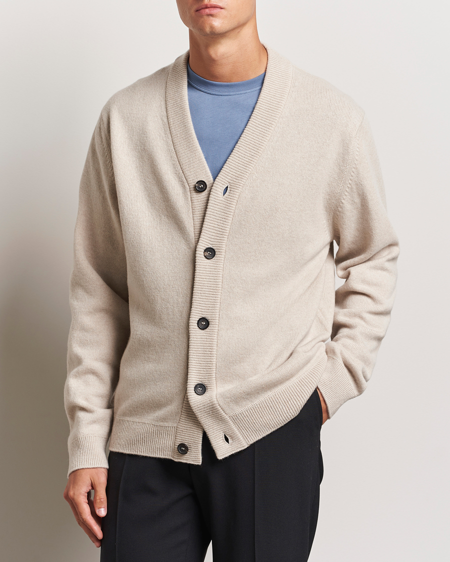 Herren |  | PS Paul Smith | Merino Wool Cardigan Off White