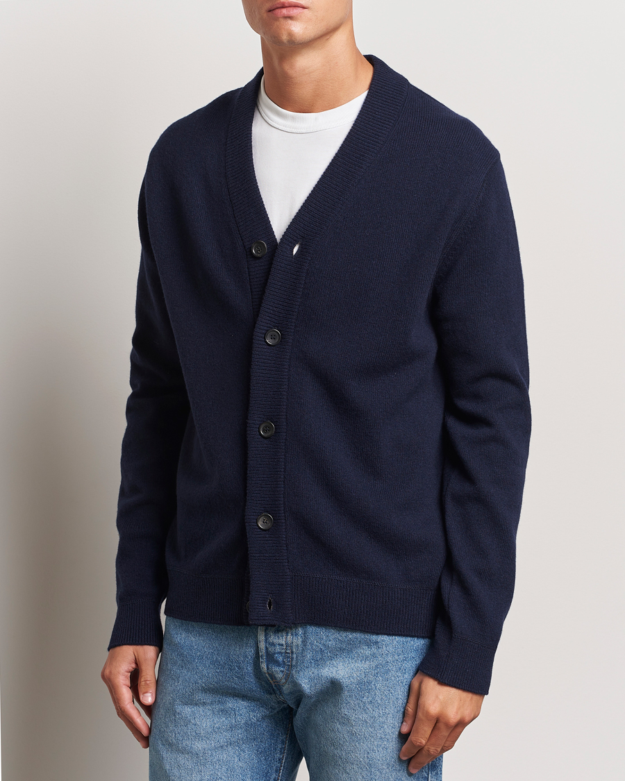 Herren | Pullover | PS Paul Smith | Merino Wool Cardigan Navy