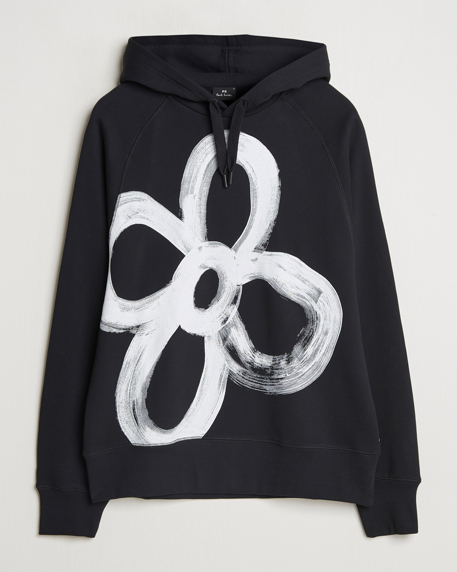 PS Paul Smith Happy Flower Hoodie Black bei Care of Carl