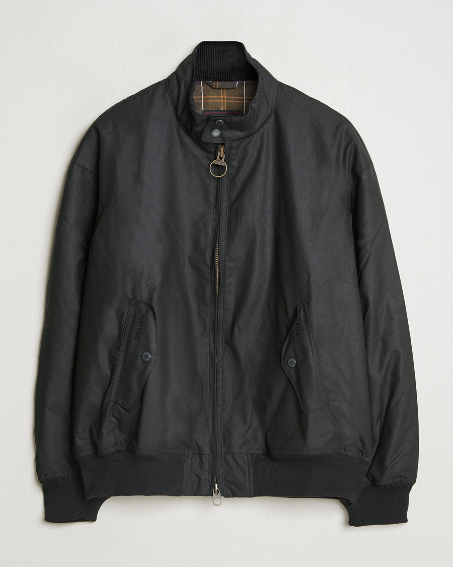 Baracuta Baracuta x Barbour Wax Jacket Black bei Care of Carl