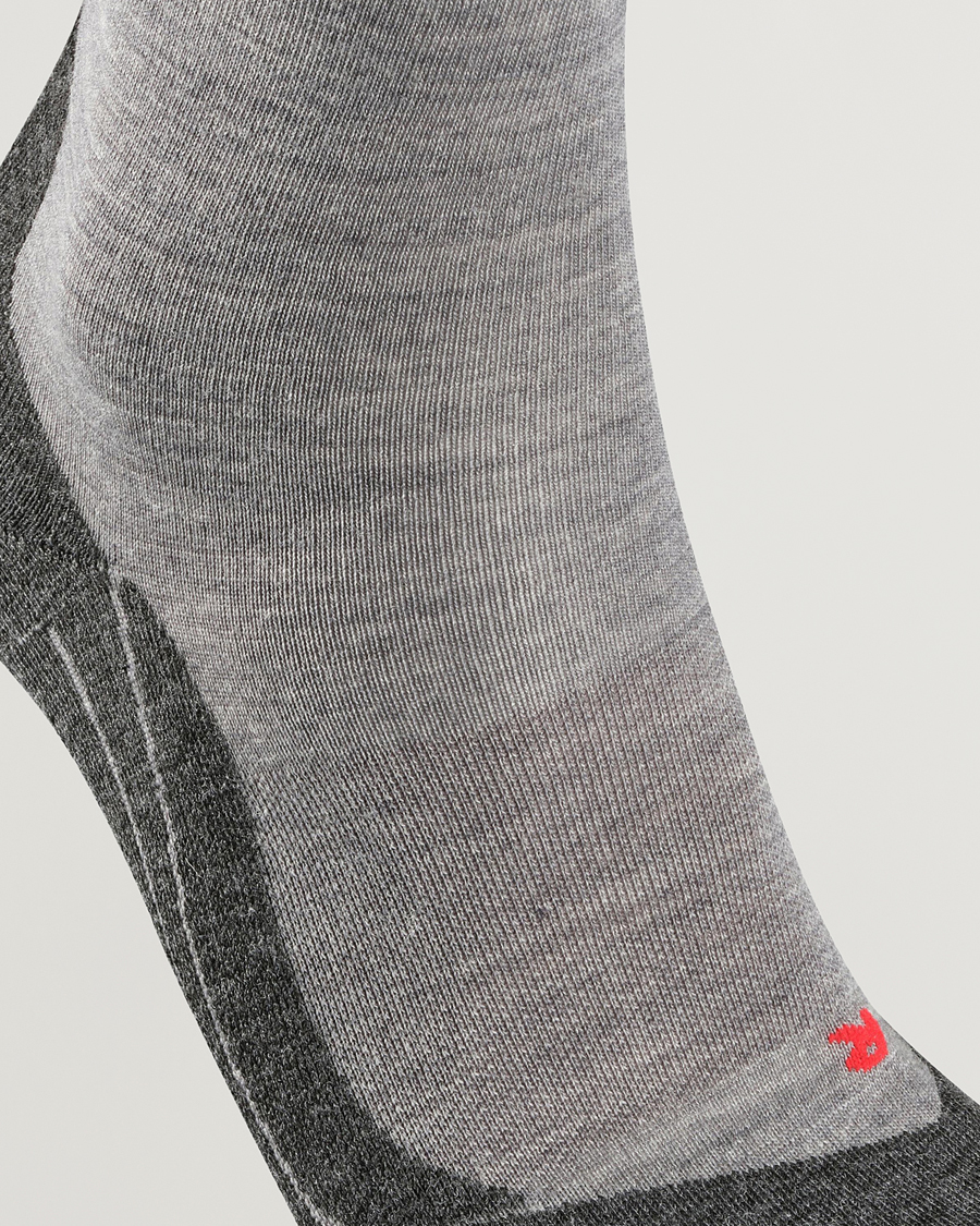 Herren |  | Falke Sport | RU4 Endurance Wool Running Socks Light Grey Mel