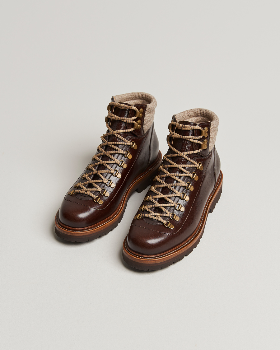 Herren |  | Brunello Cucinelli | Winter Boots Dark Brown Calf