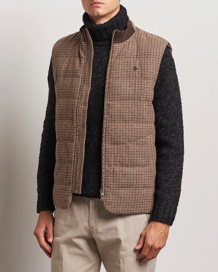 Herren |  | Morris | Welch Wool Gilet Brown