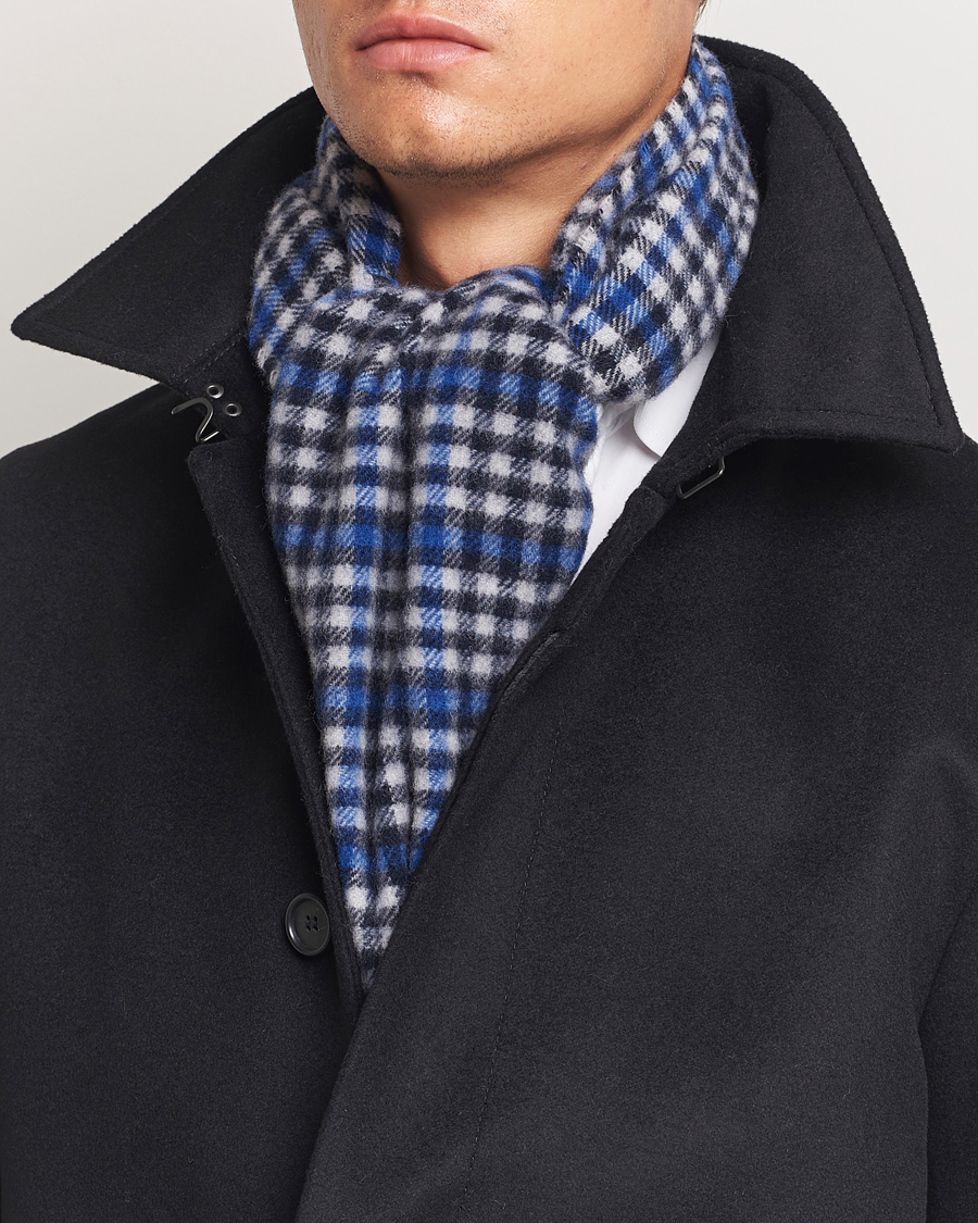 Herren |  | Morris | Barry Check Scarf Grey