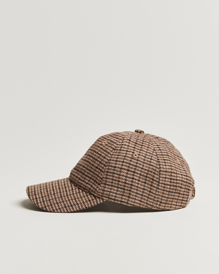 Herren | Caps | Morris | Lily Check Cap Brown