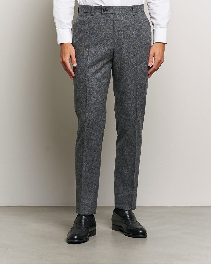 Herren |  | Morris Heritage | Flannel Suit Trousers Grey