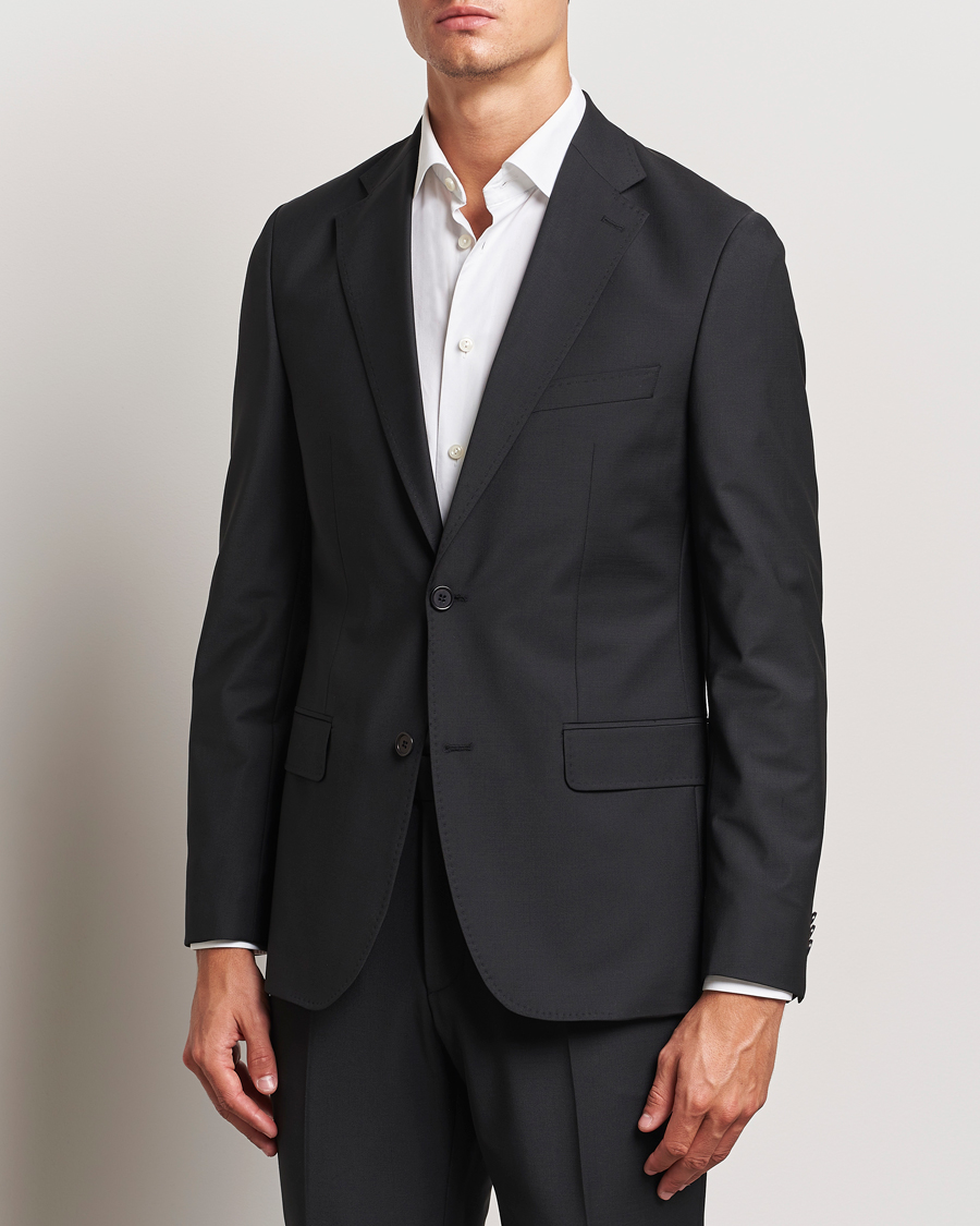 Herren |  | Morris Heritage | Morris Wool Suit Blazer Black