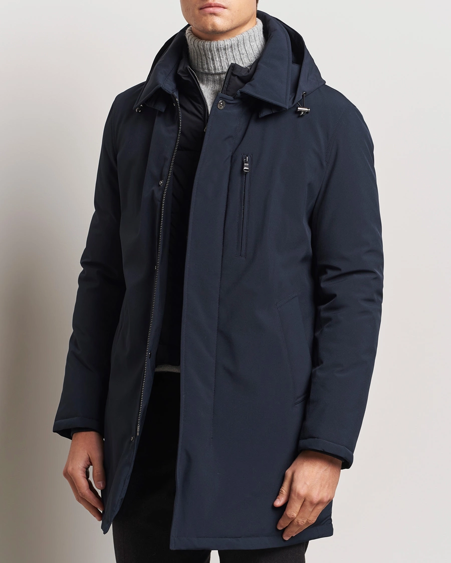 Herren |  | Oscar Jacobson | Wynter Padded Jacket Navy