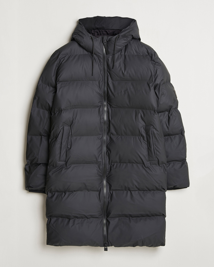 RAINS Alta Long Puffer Parka Black bei Care of Carl