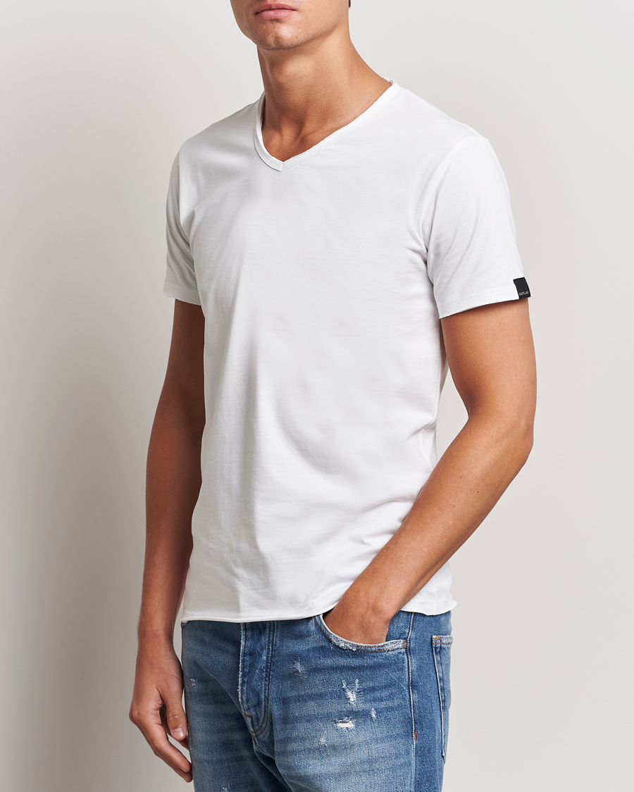 Herren |  | Replay | V-Neck T-Shirt White
