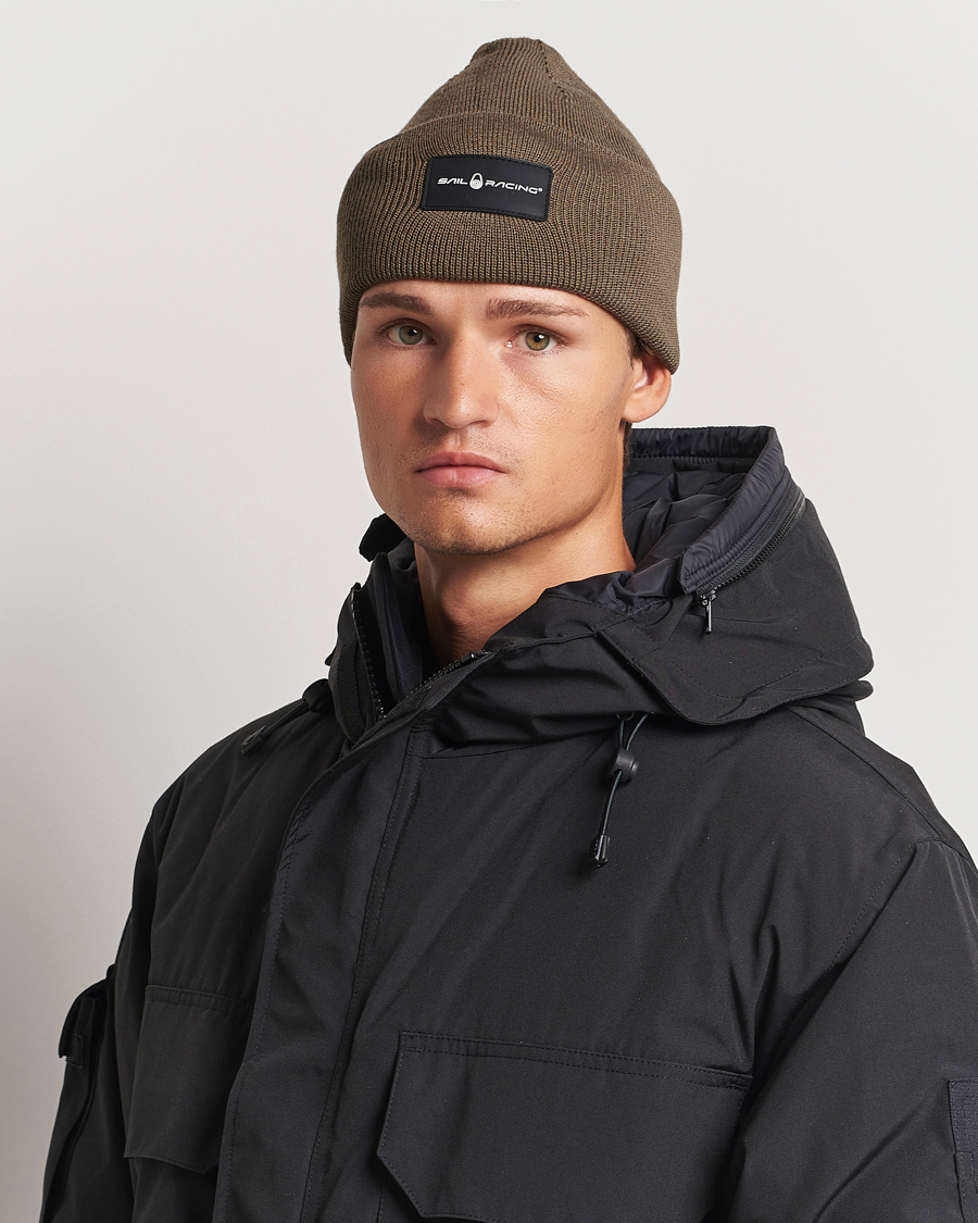 Herren |  | Sail Racing | Race Folded Beanie Slate Beige