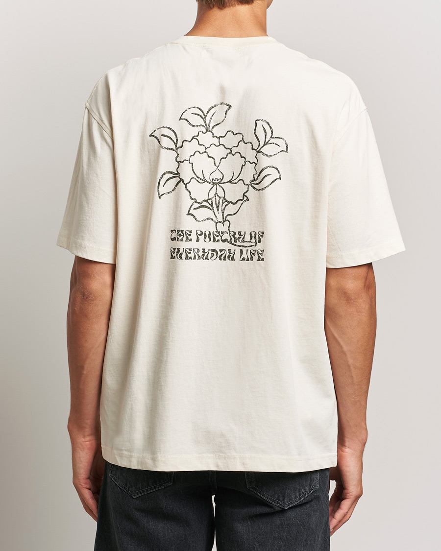 Herren |  | Samsøe Samsøe | Poetry Printed T-Shirt Neutral Lotus