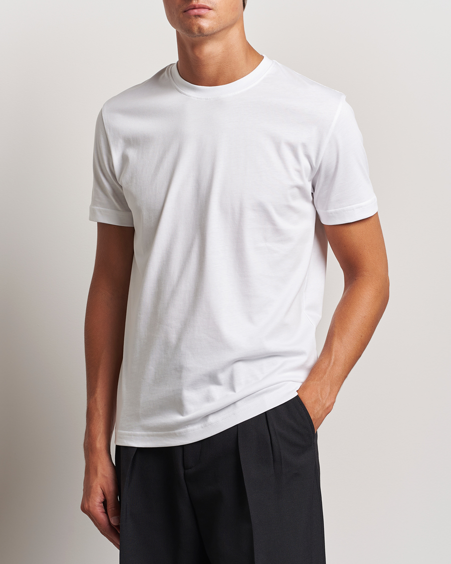 Herren | Neue Produktbilder | Tiger of Sweden | Dillan Crew Neck T-Shirt Pure White