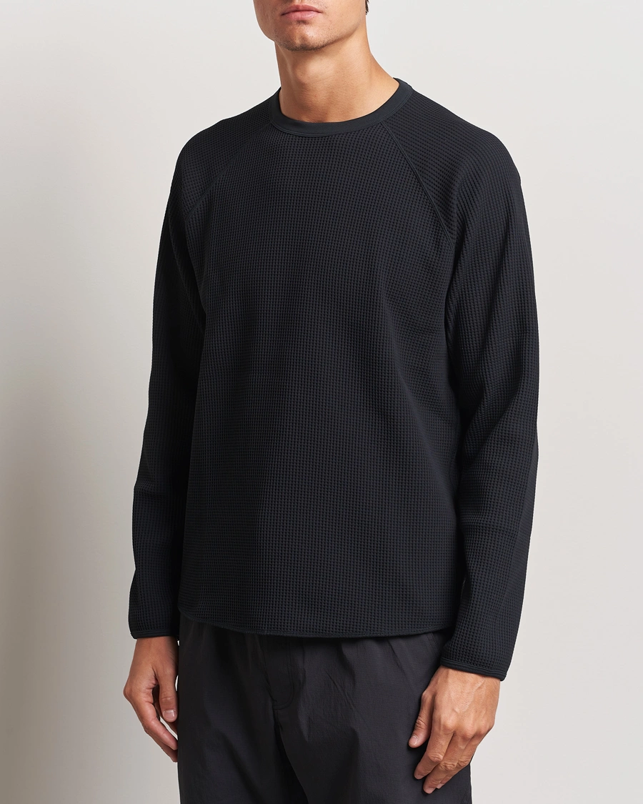 Herren | Goldwin | Goldwin | WF Light Long Sleeve T-Shirt Black